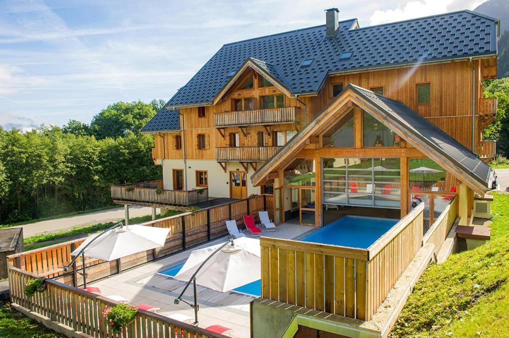Saint-Colomban-des-Villards Appartement Les Chalets De Belledonne מראה חיצוני תמונה